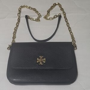 Tory Burch Black Leather Crossbody Bag